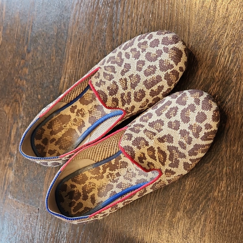 Rothy's Size 7 Animal Print Loafer